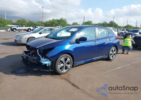 2020 Nissan Leaf Sv 40 Kwh из США, поврежденный, VIN 1N4AZ1CP6LC307299